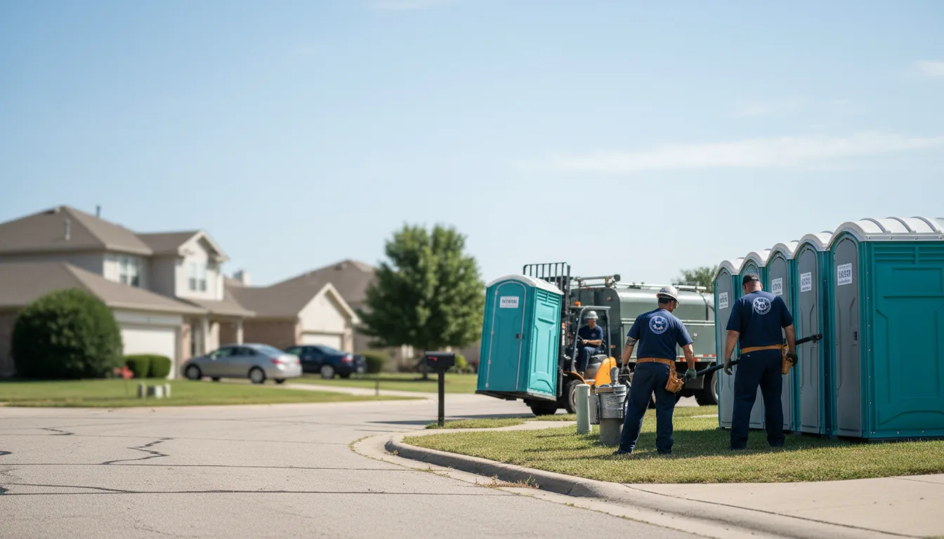 Porta Potty Rental in Dover, OH near me